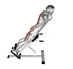 Hyperextension demonstration