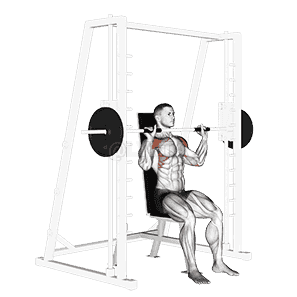 Smith Seated Shoulder Press demonstration