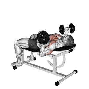 Incline reverse-grip 30 degrees bench press demonstration