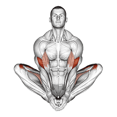 Butterfly Yoga Pose demonstration