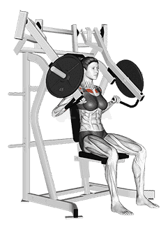 Lever Incline Chest Press demonstration