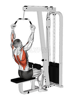 Cable Wide Neutral Grip PullDown demonstration