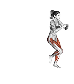 Lateral Bound exercise demonstration for Plyometrics, Body weight