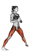 Stand Spread Leg Forward Fold exercise demonstration for Yoga, Body weight