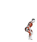 Broad Jump to Vertical exercise demonstration for Plyometrics, Body weight