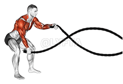 Battling Ropes demonstration