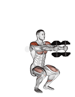 Dumbbell Iron Cross demonstration