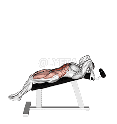 Incline Leg Hip Raise demonstration