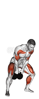 Kettlebell Double Snatch demonstration