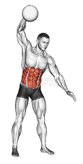 One Arm Slam demonstration