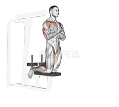 Self assisted Inverse Leg Curl demonstration