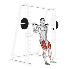 Smith Chair Squat demonstration