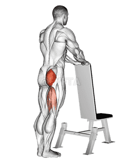 One leg kickback demonstration