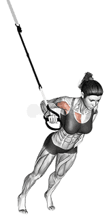 Suspension One Arm Chest Press demonstration