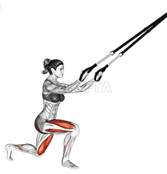 Suspension Rear Lunge demonstration