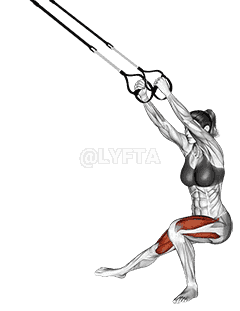 Suspension Side Lunge demonstration