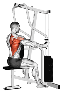 Lever One Arm Seated Row demonstration