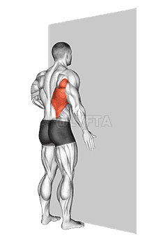 One Arm Against Wall demonstration