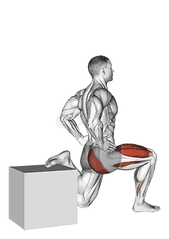 One Leg Squat demonstration