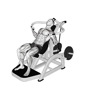 Lever Incline Chest Press demonstration
