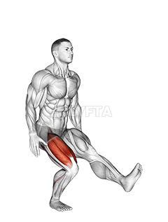 One Leg Quarter Squat demonstration