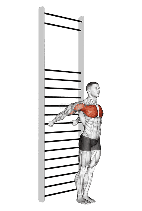 Standing Chest Stretch demonstration