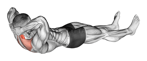Lying Neck Extensor Stretch demonstration