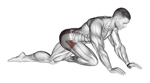Pigeon Hip Stretch demonstration
