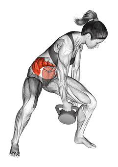 Kettlebell Figure 8 demonstration
