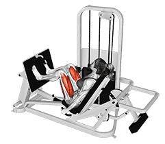 Lever Seated Leg Press demonstration