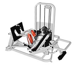 Lever Seated Leg Press demonstration
