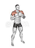 Kettlebell Around Head Rotation demonstration