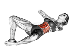 Groin Crunch demonstration