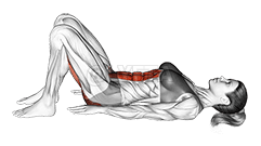 Pelvic Tilt demonstration