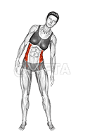 Standing Two Side Bend demonstration