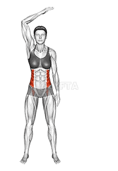 Standing Side Bend demonstration