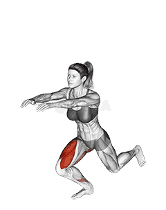 Skater Squat demonstration