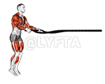 Battling Ropes Split Jump demonstration
