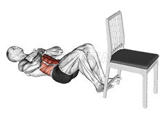 Sit up with Chair Assisted demonstration