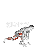Split Sprinter High Lunge demonstration