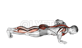 Cobra Push-up demonstration