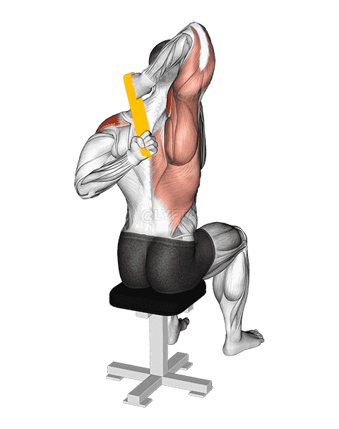 Resistance Band Shoulder Stretch Behind the Back demonstration