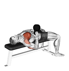 Kettlebell Bottom Up One Arm Bench Press demonstration