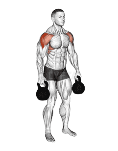 Kettlebell Lateral Raise demonstration