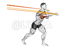 Resistance Band Punch demonstration