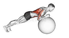 Exercise Ball Body Saw demonstration