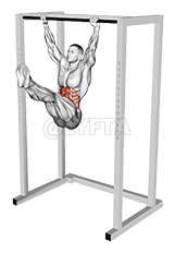 Hanging Toes to Bar demonstration