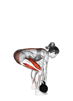 Kettlebell Deadlift demonstration