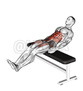 Seated Alternate Crunch demonstration
