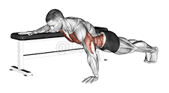 Twist Push-up demonstration